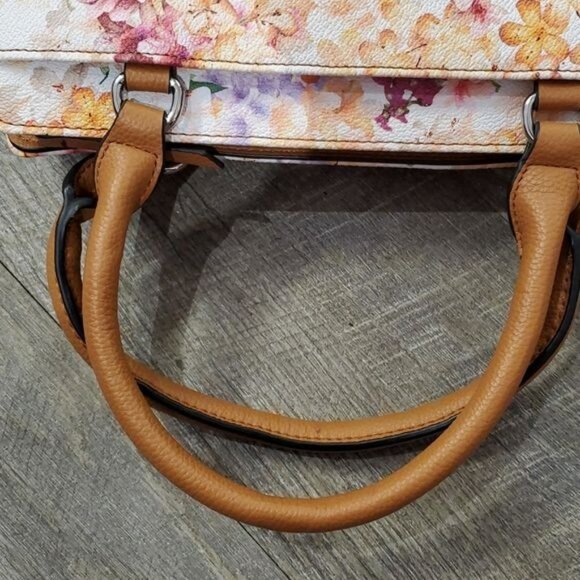 Dana Buchman Floral Bag Handbag Shoulder Purse Tote Satchel WOMEN'S WOMAN'S - Picture 8 of 12
